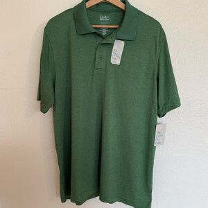 Croft & Barrow Green Polo Shirt